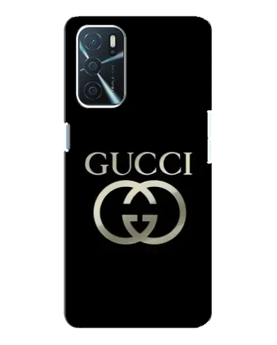 Чохол для OPPO A16 з картинкою «Gucci — золото на чорному» Чохол для OPPO A16 з картинкою «Gucci — золото на чорному»