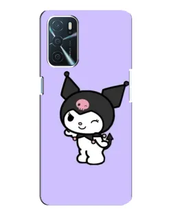 Чехол для OPPO A16 с картинкой «Классическая Kuromi»