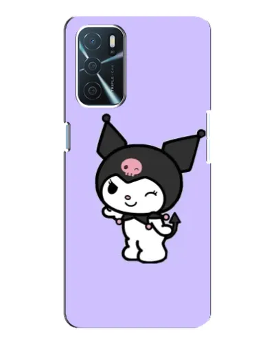 Чехол для OPPO A16 с картинкой «Классическая Kuromi»