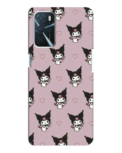 Чехол для OPPO A16 с картинкой «Kuromi — ночной сон»