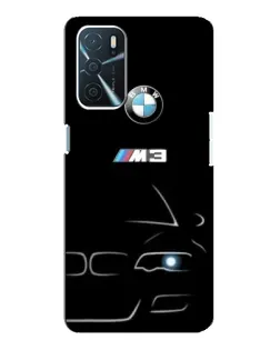 Чохол для OPPO A16 з картинкою «Мінімалістичний принт BMW M3» Чохол для OPPO A16 з картинкою «Мінімалістичний принт BMW M3»