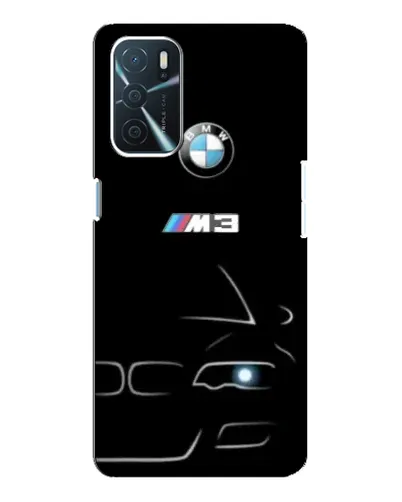 Чохол для OPPO A16 з картинкою «Мінімалістичний принт BMW M3» Чохол для OPPO A16 з картинкою «Мінімалістичний принт BMW M3»