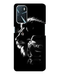 Чохол для OPPO A16 з картинкою «BMW та лев» Чохол для OPPO A16 з картинкою «BMW та лев»
