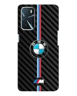 Чохол для OPPO A16 з картинкою «Емблема BMW та карбон» Чохол для OPPO A16 з картинкою «Емблема BMW та карбон»