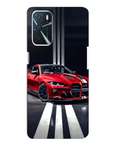 Чохол для OPPO A16 з картинкою «Червона BMW на дорозі» Чохол для OPPO A16 з картинкою «Червона BMW на дорозі»