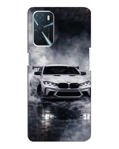 Чохол для OPPO A16 з картинкою «BMW крізь туман» Чохол для OPPO A16 з картинкою «BMW крізь туман»