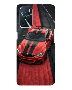 Чохол для OPPO A16 з картинкою «BMW на червоній доріжці» Чохол для OPPO A16 з картинкою «BMW на червоній доріжці»