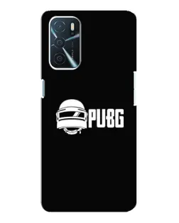 Чохол для OPPO A16 з картинкою «PUBG — класичний лого»