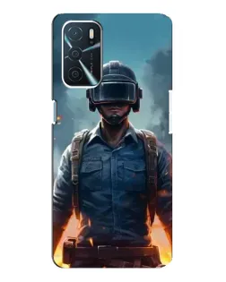 Чохол для OPPO A16 з картинкою «PUBG — реалістичний герой»