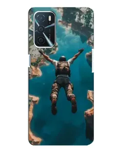Чохол для OPPO A16 з картинкою «PUBG — вільне падіння»