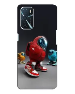 Чохол для OPPO A16 з картинкою «Among Us — 3D стиль»