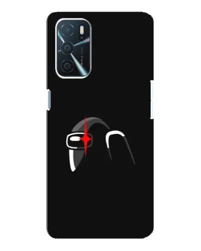 Чохол для OPPO A16 з картинкою «Among Us шолом»
