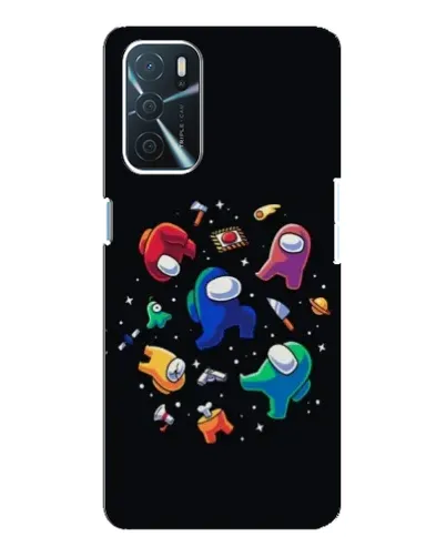 Чохол для OPPO A16 з картинкою «Among Us космос»