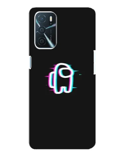 Чохол для OPPO A16 з картинкою «Among Us неон»