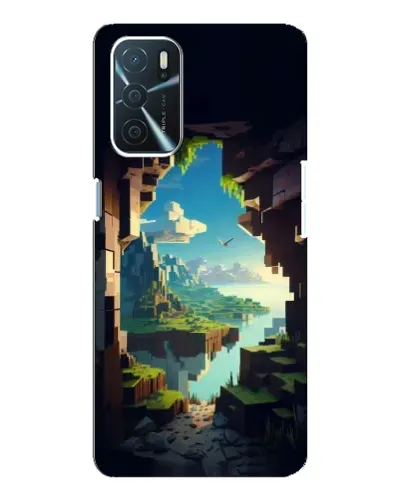 Чохол для OPPO A16 з картинкою «Вид з печери»