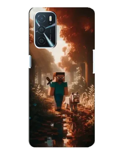 Чохол для OPPO A16 з картинкою «Стів у лісі»