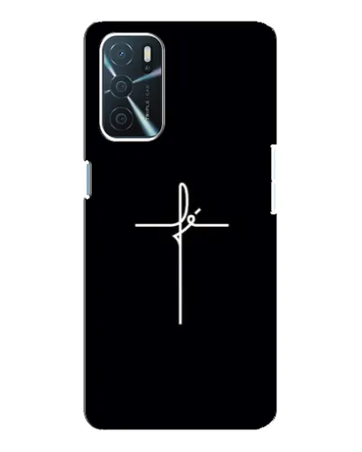 Чехол для OPPO A16 с картинкой «Тонкий крест» Чехол для OPPO A16 с картинкой «Тонкий крест»