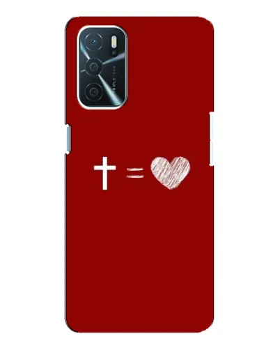 Чехол для OPPO A16 с картинкой «Уравнение любви» Чехол для OPPO A16 с картинкой «Уравнение любви»