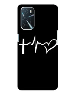 Чехол для OPPO A16 с картинкой «Пульс веры» Чехол для OPPO A16 с картинкой «Пульс веры»