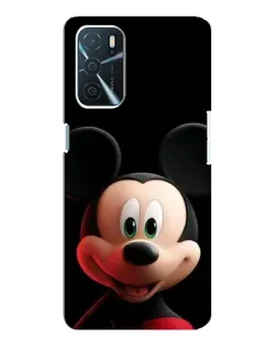 Чохол для OPPO A16 з картинкою «Усміхнений Міккі Маус»