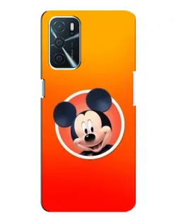 Чохол для OPPO A16 з картинкою «Mickey в колі»