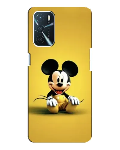 Чохол для OPPO A16 з картинкою «Міккі на жовтому» Чохол для OPPO A16 з картинкою «Міккі на жовтому»