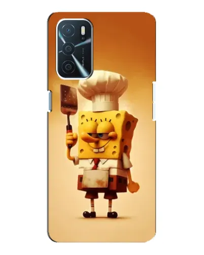 Чохол для OPPO A16 з картинкою «Губка Боб кухар» Чохол для OPPO A16 з картинкою «Губка Боб кухар»
