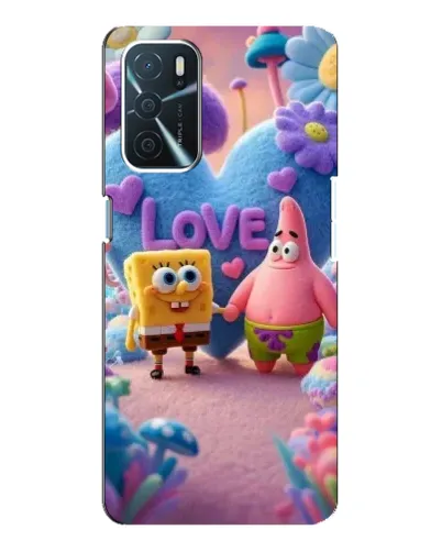 Чохол для OPPO A16 з картинкою «Губка Боб Патрік» Чохол для OPPO A16 з картинкою «Губка Боб Патрік»