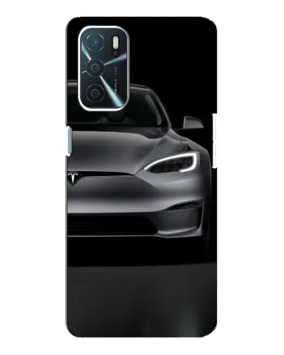 Чохол для OPPO A16 з картинкою «Tesla Model S Look»
