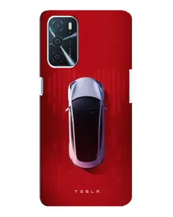 Чохол для OPPO A16 з картинкою «Tesla Top View» Чохол для OPPO A16 з картинкою «Tesla Top View»