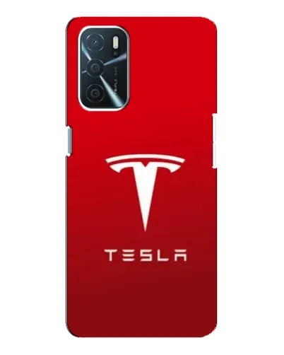 Чохол для OPPO A16 з картинкою «Tesla Red Classic»