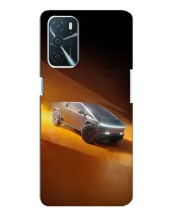 Чохол для OPPO A16 з картинкою «Cybertruck у пустелі» Чохол для OPPO A16 з картинкою «Cybertruck у пустелі»