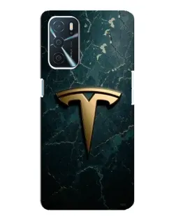 Чохол для OPPO A16 з картинкою «Мармурова Tesla Gold» Чохол для OPPO A16 з картинкою «Мармурова Tesla Gold»
