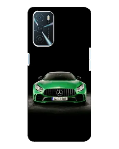 Чохол для OPPO A16 з картинкою «Mercedes — неоновий лого» Чохол для OPPO A16 з картинкою «Mercedes — неоновий лого»