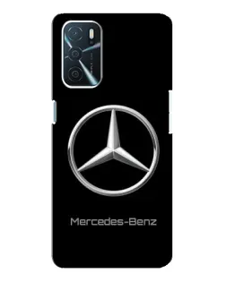 Чохол для OPPO A16 з картинкою «Mercedes Silver Logo»