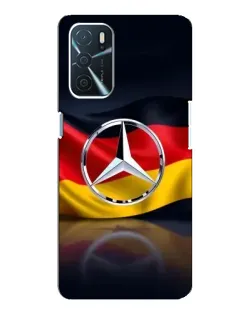 Чохол для OPPO A16 з картинкою «Mercedes — прапор Німеччини»