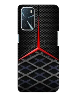 Чохол для OPPO A16 з картинкою «Mercedes Carbon Grid»