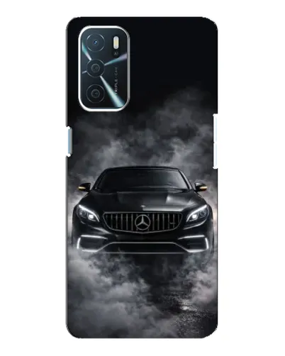 Чохол для OPPO A16 з картинкою «Mercedes у диму» Чохол для OPPO A16 з картинкою «Mercedes у диму»