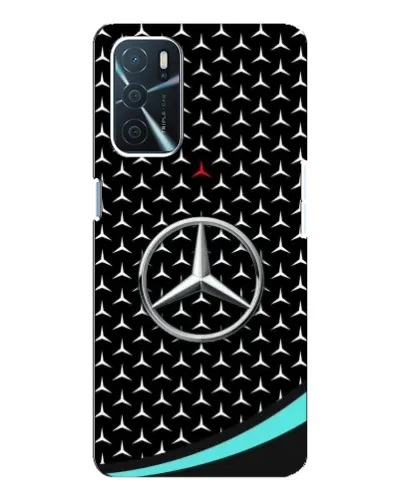Чохол для OPPO A16 з картинкою «Mercedes — бірюзовий акцент» Чохол для OPPO A16 з картинкою «Mercedes — бірюзовий акцент»