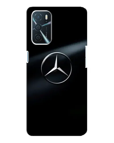 Чехол для OPPO A16 с картинкой «Mercedes на металле» Чехол для OPPO A16 с картинкой «Mercedes на металле»