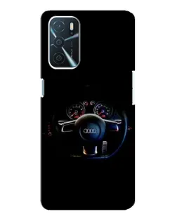 Чохол для OPPO A16 з картинкою «Салон Audi — кермо» Чохол для OPPO A16 з картинкою «Салон Audi — кермо»