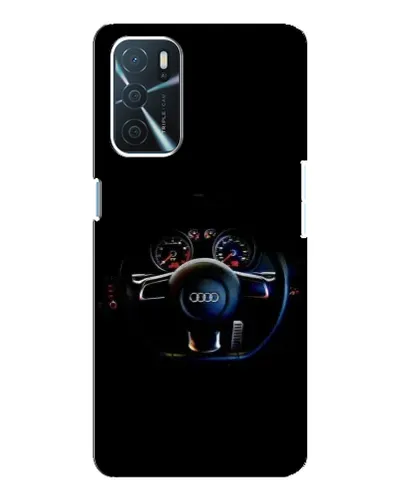 Чохол для OPPO A16 з картинкою «Салон Audi — кермо» Чохол для OPPO A16 з картинкою «Салон Audi — кермо»