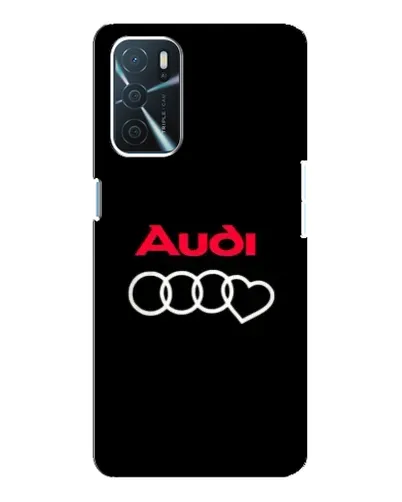 Чохол для OPPO A16 з картинкою «Логотип Audi Heart» Чохол для OPPO A16 з картинкою «Логотип Audi Heart»