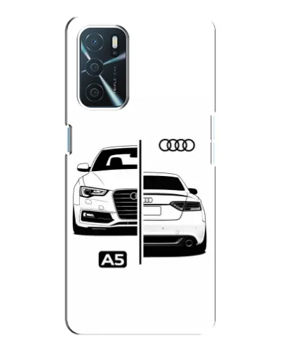 Чохол для OPPO A16 з картинкою «Audi — контрастний дизайн» Чохол для OPPO A16 з картинкою «Audi — контрастний дизайн»