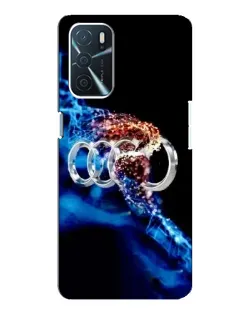 Чохол для OPPO A16 з картинкою «Енергія лого Audi»
