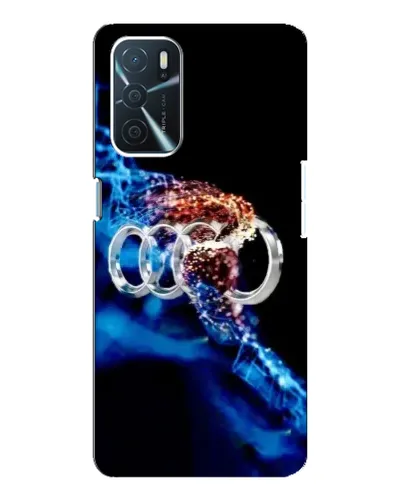 Чохол для OPPO A16 з картинкою «Енергія лого Audi» Чохол для OPPO A16 з картинкою «Енергія лого Audi»