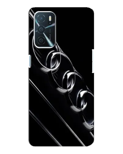 Чохол для OPPO A16 з картинкою «Audi — абстрактні кільця» Чохол для OPPO A16 з картинкою «Audi — абстрактні кільця»