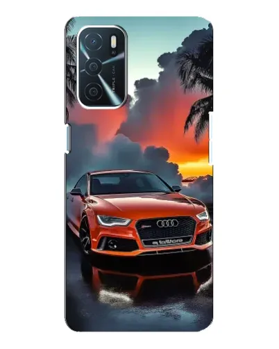 Чохол для OPPO A16 з картинкою «Audi — захід сонця» Чохол для OPPO A16 з картинкою «Audi — захід сонця»