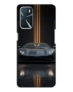 Чохол для OPPO A16 з картинкою «Lamborghini золоті лінії» Чохол для OPPO A16 з картинкою «Lamborghini золоті лінії»