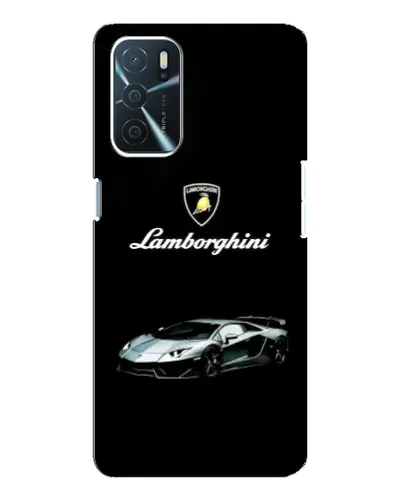 Чохол для OPPO A16 з картинкою «Логотип Lamborghini класика»